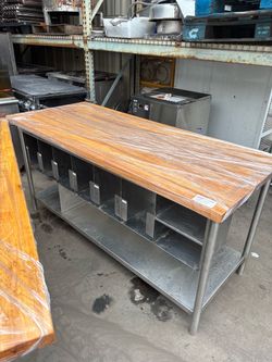 Bakery table