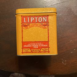 Lipton Tin can 