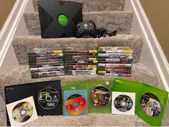 Huge OG Xbox Video Game Bundle