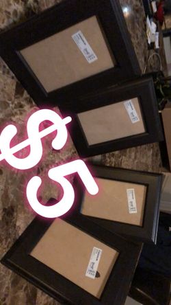 Photo frames 4 for $5