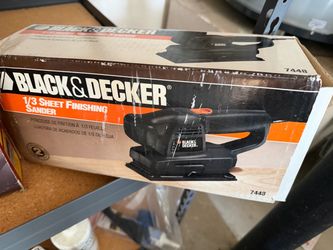 Black & Decker 1/3 Sheet Finishing Sander