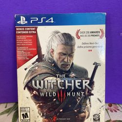 The Wither 3 Wild Hunt Complete For PS4