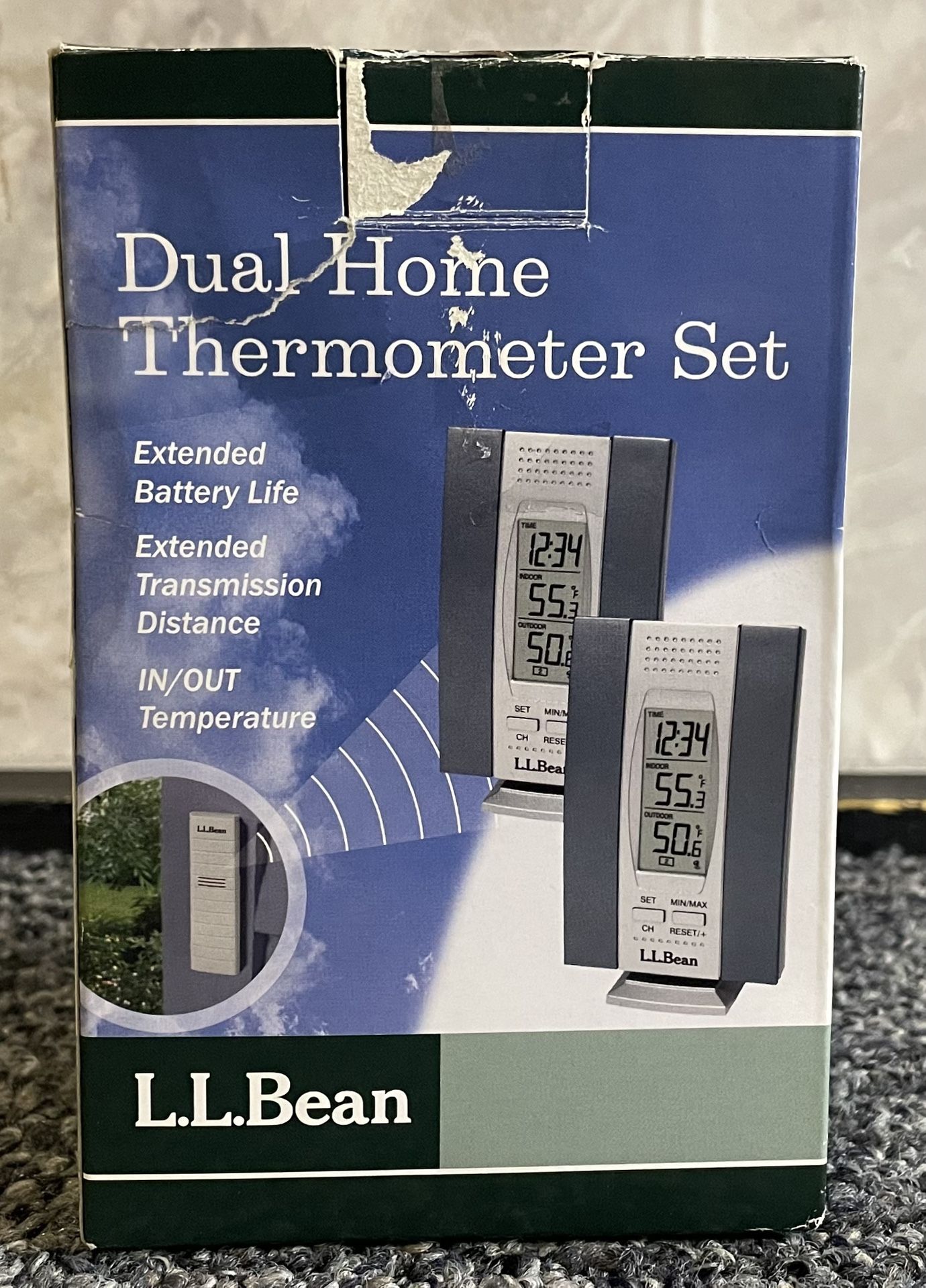 L.L. Bean Dual Home Thermometer Set