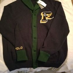 Polo Cardigan Sweater