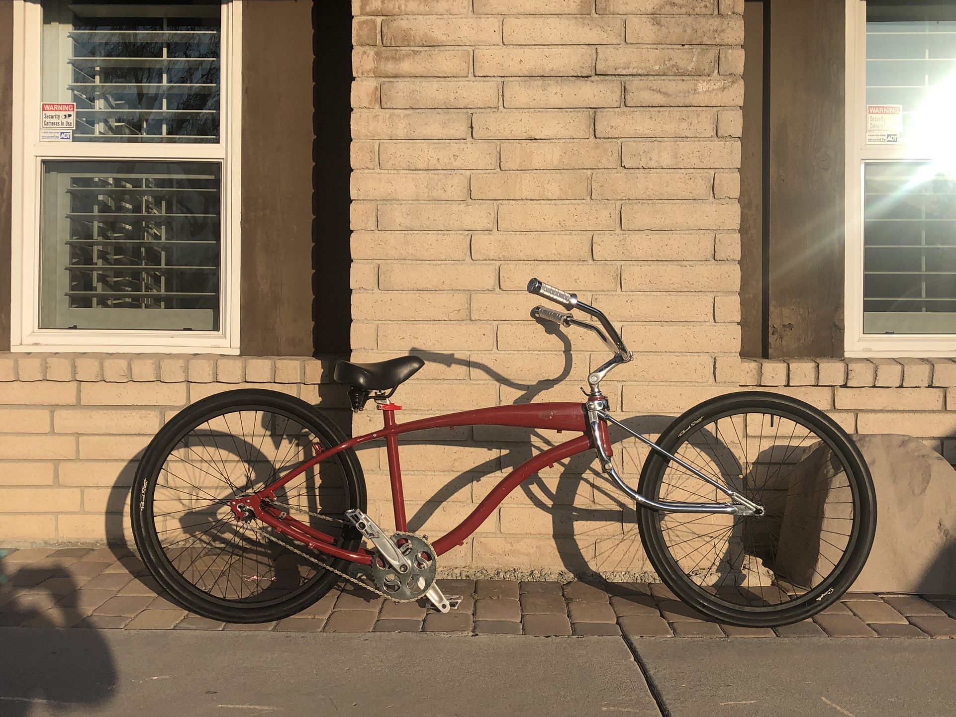 26” Custom Rat Rod Lowrider Beach Cruiser Bike