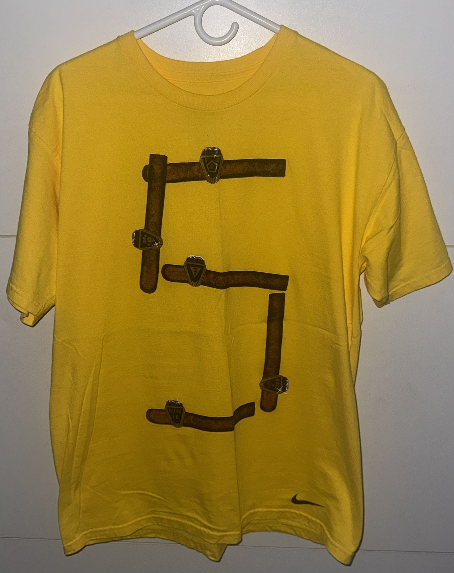 Kobe Bryant Nike 5 Rings Cigar Shirt