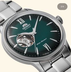 Orient Helios Automatic Green Dial Men's Watch