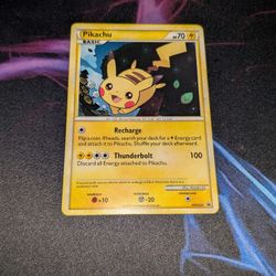 Pikachu Heart Gold Soul Silver HHSS03 Holo Promo Pokemon