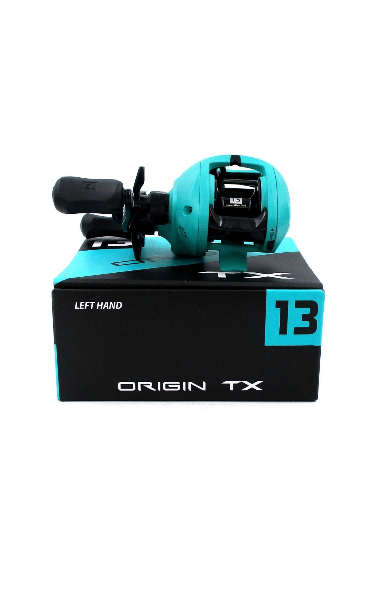 13 FISHING ORIGIN TX 7.3:1LEFT HAND SALTWATER BAITCAST REEL BRAND NEW