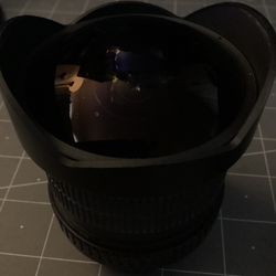 Bower 8mm f/3.5 Fish Eye CS Lens for Canon Tested Working