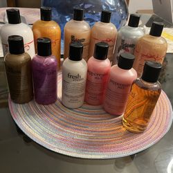 Philosophy 3 In 1 Shampoo Shower Gel & Bubble Bath Lot