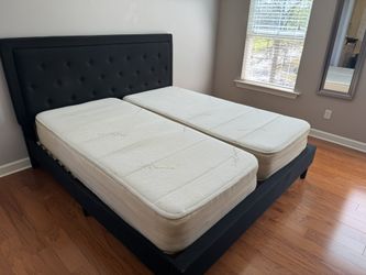 King Mattress (twins)  Free Delivery - Hybrid Bamboo Ultra Plush