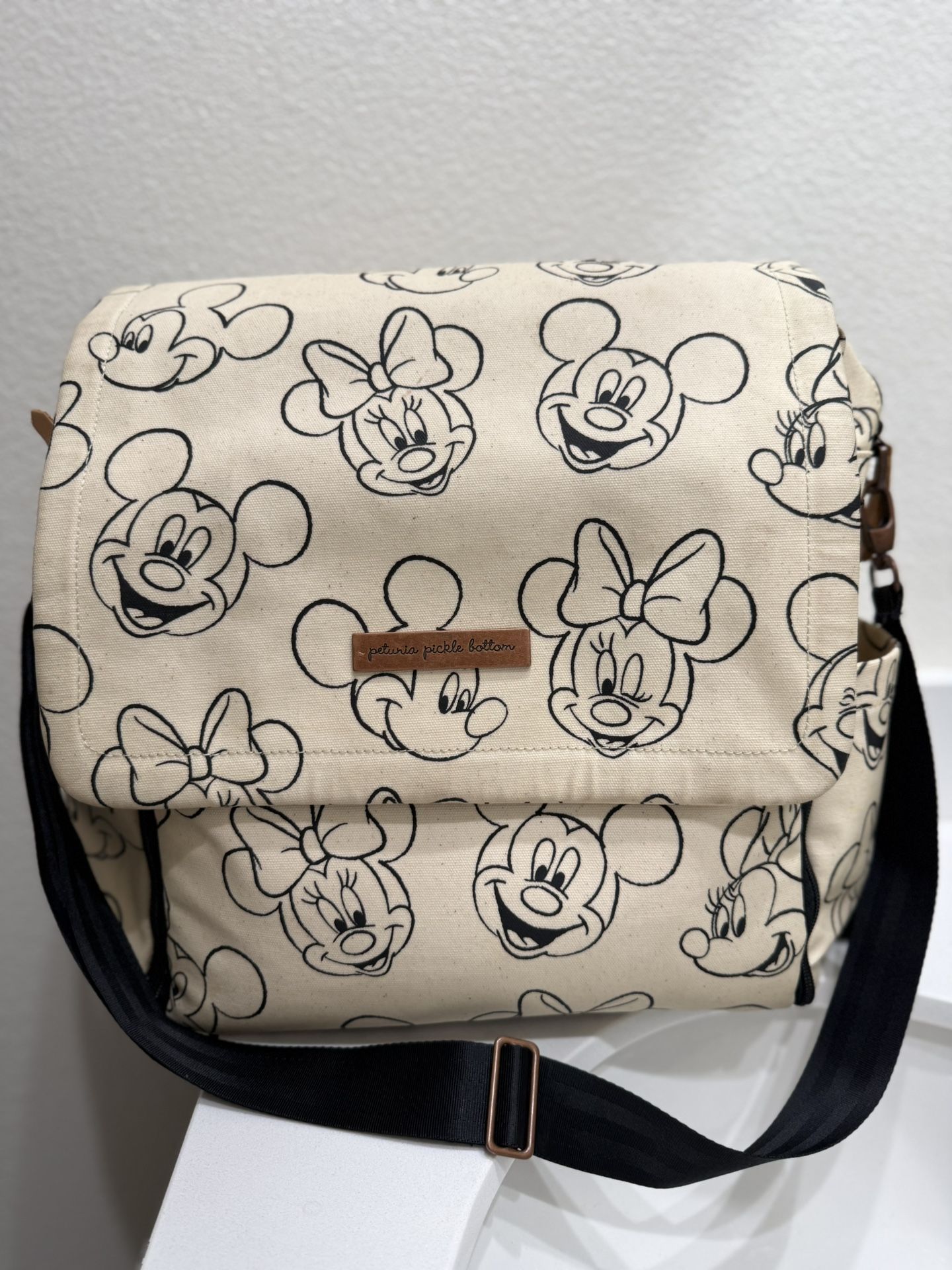 Petunia Pickle Bottom Diaper Bag - Sketchbook Mickey & Minnie