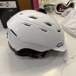 Ski Helmut, Large, White Dial In Fit. $75