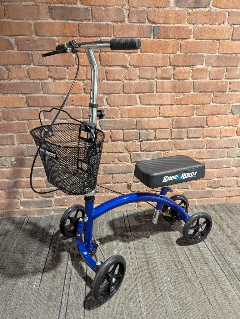 KneeRover Deluxe Knee Cycle scooter (Blue)