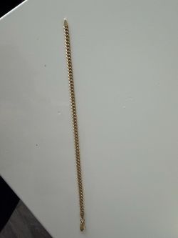 10k Cuban bracelet