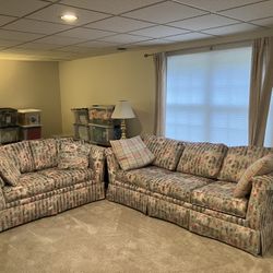 Couch and Loveseat 