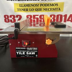 Chicago Electric 7in Wet Tile Saw