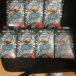 pokémon ex battle deck 60 card deck (7 total boxes)