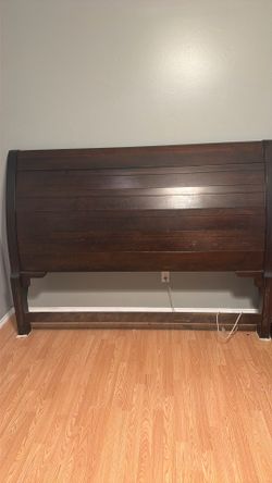 Free king size bed frame.
