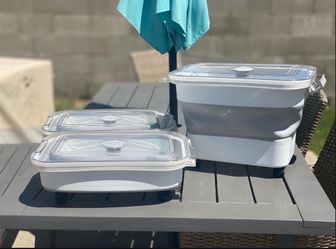 Collapsible food containers | $ 40