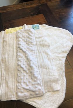 Burping cloths for babies or your husband’s