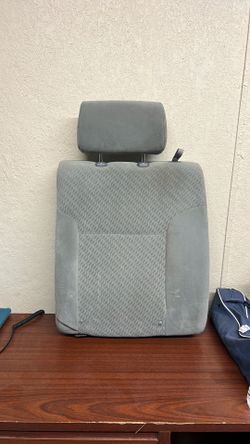 Rear Driver Seat fits 2005-2015 Toyota Tacoma Crew Cab Gray Cloth Upper Back Rest