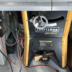 Table saw and router