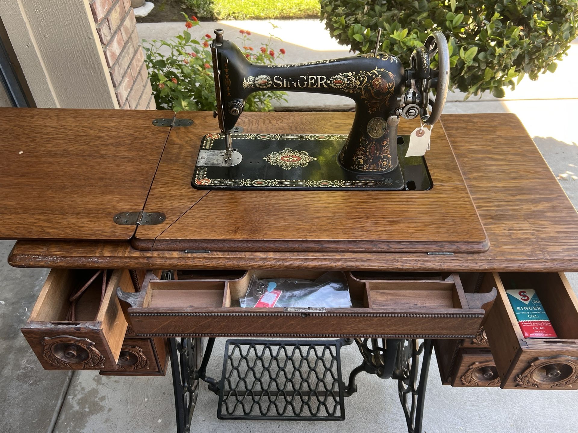 Antique Singer Sewing Machine