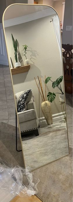 Gold Body Mirror