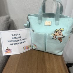 DISNEY PIXAR UP LOUNGEFLY TOTE