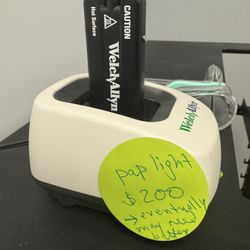 Welch Allyn Pap Light And Charger
