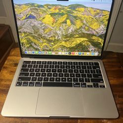 New 2022 Apple MacBook Air M2 24GB 512GB, 62 Counts On Battery Comes With Applecare