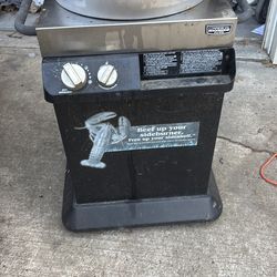 Commercial char-brou propane