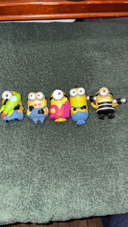 Minion toys   five piece set