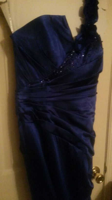 Elegant Blue Prom/Evening Dress