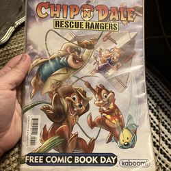 Disney Chip And Dale Comic Book