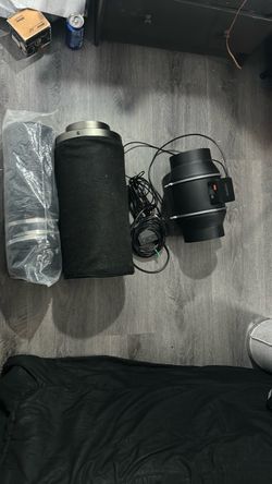 AC Infiniti in-line fan set up