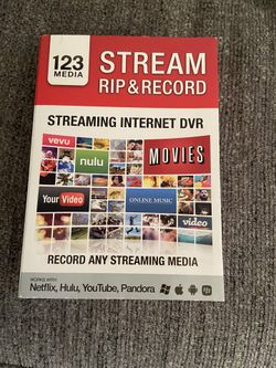 Brand New In Box 123 Media Stream Rip Record