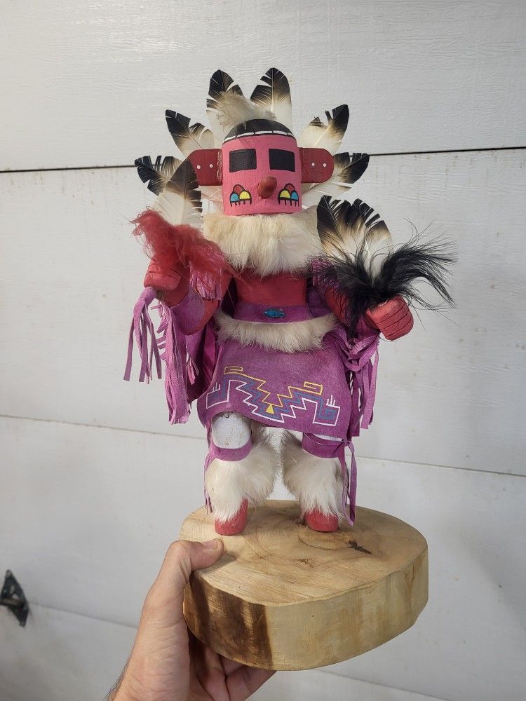 Rare Pink 16" Kachina Doll