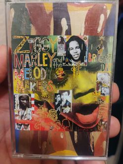 Vintage Ziggy Marley reggae music cassette