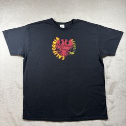 Medieval Times California Men's Size XL Black Tshirt Knight Sword #66