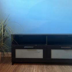 Black Tv Stand With Drawers 