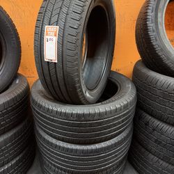 235/55R19 Michelin Primacy A/S High Tread Full Set of 4 Tires