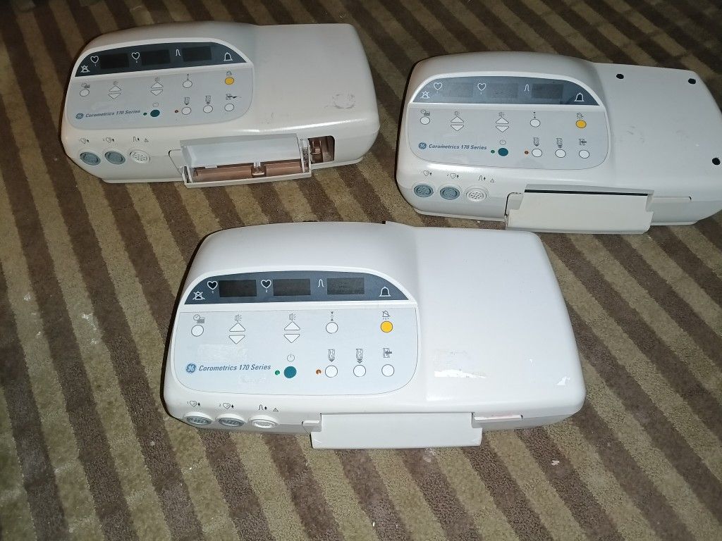 GE COROMETRICS 172 Fetal Monitor Lot Of 3