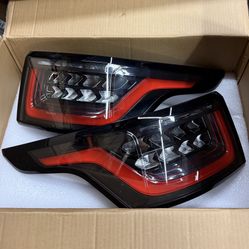New Pair 2014-2017 Land Rover Range Rover Sport LED Tail Lights Brake Lamps Left Right Side 