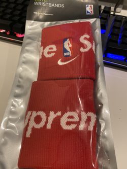Supreme NBA wristbands