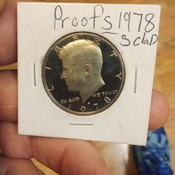 1978 Proof Half Dollar Kennedy S San Francisco
