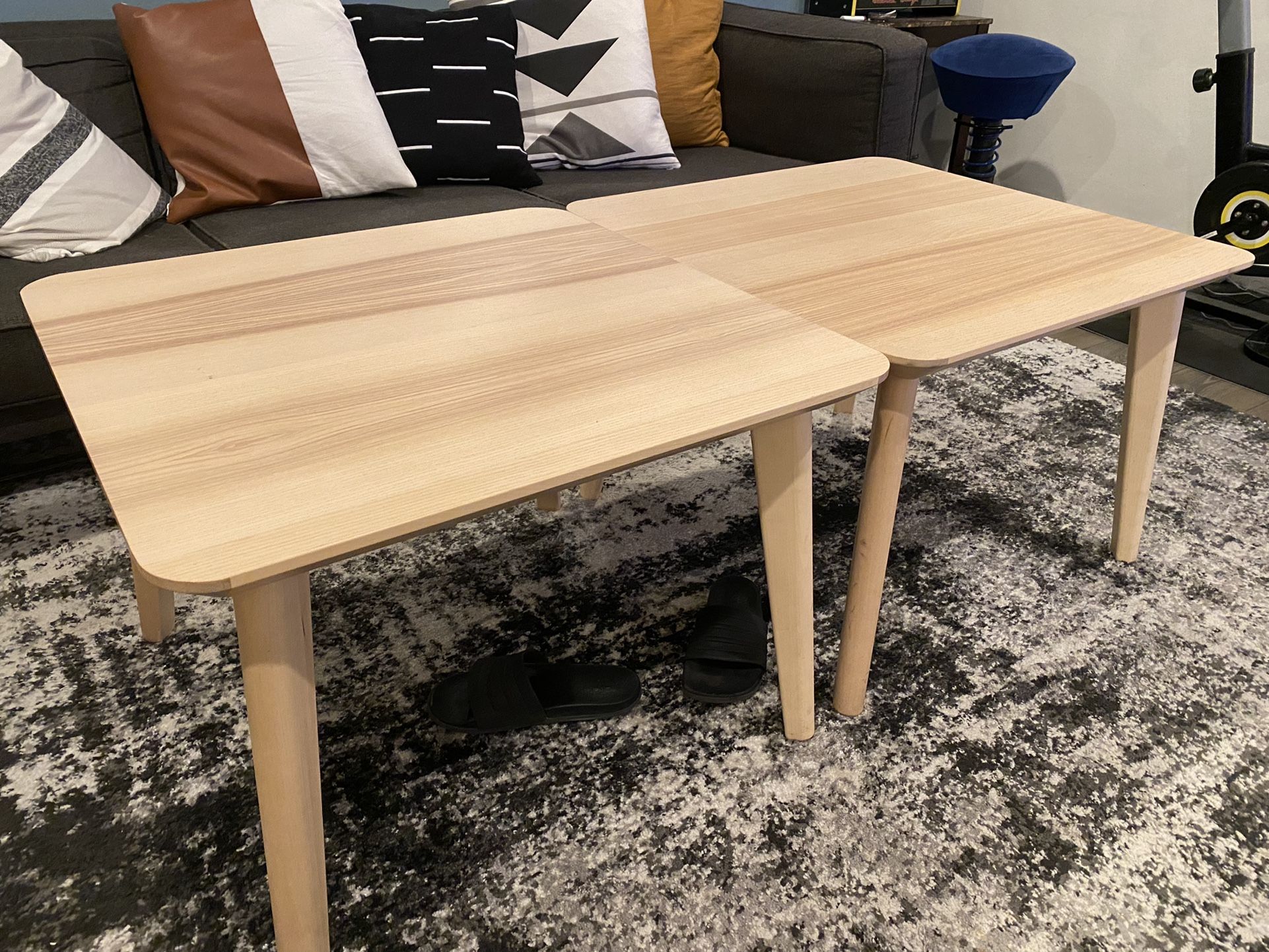 IKEA - LISABO Coffee table, ash veneer, 27 1/2x27 1/2 