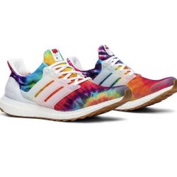 Adidas Nice Kicks × UltraBoost Consortium 'Woodstock - White' - Size 9.5